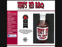 Tablet Screenshot of headsredbbq.com